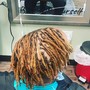 Starter locs for kids age( 5-12 )palm rolling