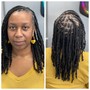 Adult starter locs short hair