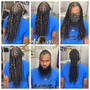 Natural Twists long hair and style