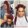 Bantu Knots style ONLY without Retwist