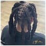 Adult starter locs short hair