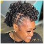 Bantu Knots style ONLY without Retwist