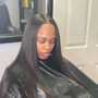 Keratin Treatment+ Silk press