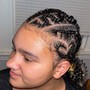 Stitch braids ( 6&amp; 8)with weave