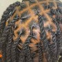 Natural Twists Or Plats On Natural Hair