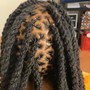 Natural Twists Or Plats On Natural Hair