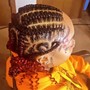 “S” nake Cornrows