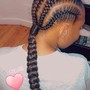 Med box braids (reg)