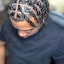 Kid's Braids; Retwist