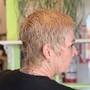 Woman haircut and style