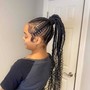 MEDIUM FEED-IN BRAID PONYTAIL