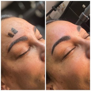 Ombre Powder Brows Los Angeles  Permanent Makeup  Gem Beauti