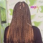 BOX BRAIDS PLAIT (Natural Hair)