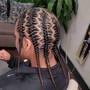 Natural Braid Styling- Men