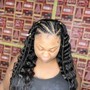 Medium Knotless individual Braids