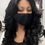 Color weave black 3 blonde/ Closure