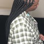 Medium Feed-In Ponytail