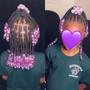 Large Feed In Braids (less than 8)