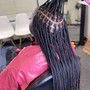 Goddess Knotless Box Braids (mid-back)