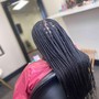 Goddess Knotless Box Braids (mid-back)