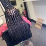 Goddess Knotless Box Braids (mid-back)