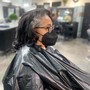 Relaxer , cut & style