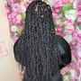 Knotless Passion twist braids