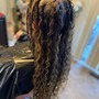 Medium bohemian knotless or regular Box Braids