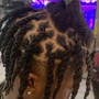 Fulani/ tribal with knotless in back