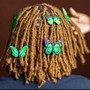 Starter Locs Ear Length