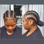 6,7 or 8 stitch braids