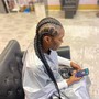 Little girls plaits