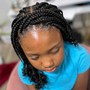 Kid's Braid Style W/ Natural Hair and beads