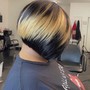 Quick weave Bob blunt cut HAIR INCLUDED