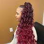 Bonding Hair Extensions, Fusion Braid Extensions, keratin tips