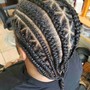 Large size Knotless  Braids