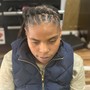 Loc retwist and basic style