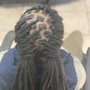 Wash retwist and curls