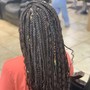 Large Knotless Braids