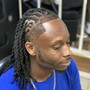 Micro loc installment with hair added