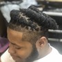 Micro loc installment with hair added