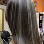 Root Touch Up and Highlights (With Treatment)