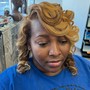 Shampoo and Style Natural Hair