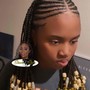 Tribal Braids/Individuals in back