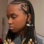 Tribal Braids/Individuals in back