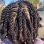 Loc Maintenance+ Loc Style (Short/Medium Legnth)