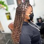 Jumbo Box braids (butt length)