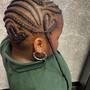 Boys Braids w/ Haircut