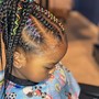 Kid's Braids (2 braids) up to age 12