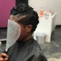 Relaxer and style and cut